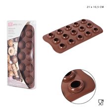 Picture of CHOCOLATE SILICONE MOULD BACETTE  21X10.5CM